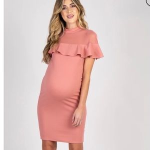 Pink Blush Maternity Dress
